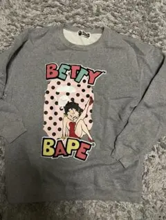 bape betty コラボスウェット