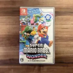 Switch ソフト　スーパーマリオブラザーズワンダー