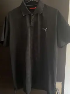 PUMA GOLF ポロシャツ　ブラック　ドット