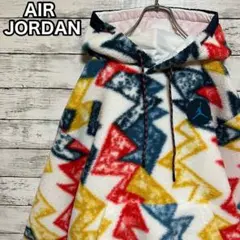【入手困難】エアジョーダン♤希少ロゴ フリースパーカー マルチカラー即完売 美品