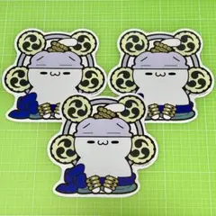 ワンピース　ニャンピース BIGステッカー MEGA CAT エネル　３枚