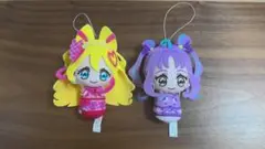 キミプリおでかけつれてってぬいぐるみvol.1キュアアイドル、キュンキュンセット