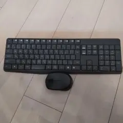 ワイヤレスキーボードとマウスセット