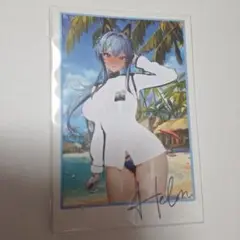 勝利の女神 NIKKE ヘルム　水感ハガキ　コミケ C106