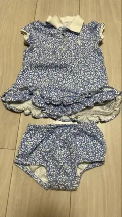 POLO RALPH LAUREN ブルーワンピース　6M 70