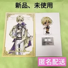 ガンダムW 、ミニアクリルスタンド、アニカフェ、ポストカード、カトル