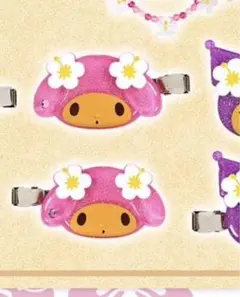 トコナツバケーション サンリオ 日焼け マイメロディ 前髪クリップ