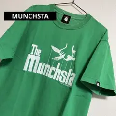 MUNCHSTA Tシャツ 半袖カットソー グリーン メンズ ストリート L