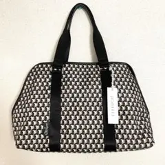 新品✨ELLE SPORT エルスポーツ ボストン バッグ 総柄
