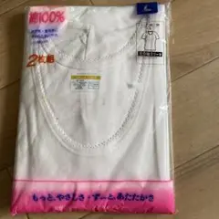 綿100% Tシャツ 2枚組 Lサイズ