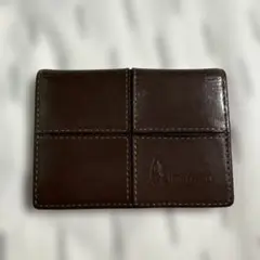 【お値下げ】ハッシュパピー ブラウン名刺入れ