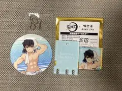 鬼滅の刃　極楽湯　伊之助　銭湯鍵風キーホルダー　コラボフード特典