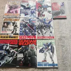 ガンプラマニュアル ガンダムモデリング ガンダムウェポンズ 他 お買得セット