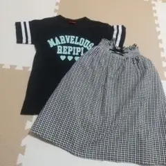 Tシャツ ワンピース 140