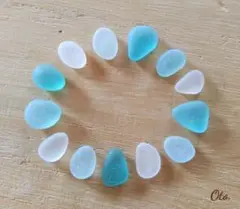 太平洋♡シーグラス (美品 小粒) ✱259