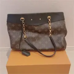 LOUIS VUITTON パラス ショッパー チェーン ショルダーバック