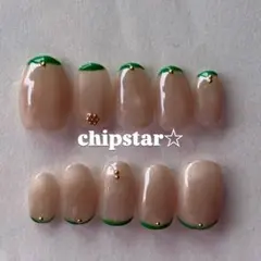 chip star☆ネイルチップセット　マグネットネイル【002】