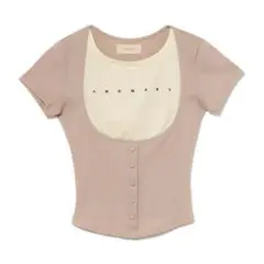 andmary アンドマリー Mary logo tops