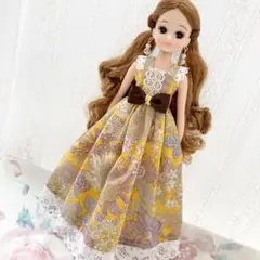 リカちゃん⭐︎ハンドメイドワンピース