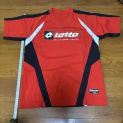 赤　lotto スポーツTシャツ