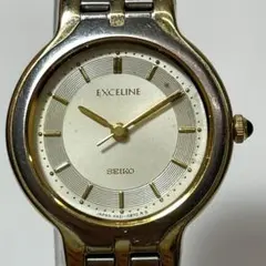 【SEIKO】EXCELINE エクセリーヌ レディース 腕時計 稼働品