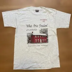 90年代　ビンテージTシャツ 赤い家　アメリカ製
