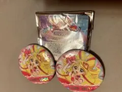 キミとアイドルプリキュア展 缶バッジ　キュアアイドル 2個セット