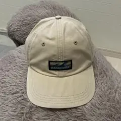 Patagoniaパタゴニア　キャップ波タグ　ベージュ