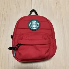 新品 スタバ starbucks ミニリュック バック ポーチ カラビナ付き