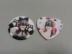 東京女子プロレス ランダム缶バッジ ハイパーミサヲ ２個セット