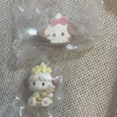 mikko すわらせ隊 フロッキーヘアクリップ スフレ
