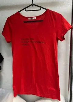 792 URBANO Tシャツ　レッド　ロゴ　Mサイズ