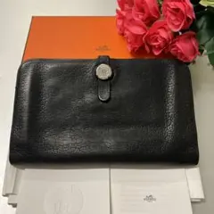 未使用に近い‼️ 最高級 エルメス HERMES ドゴンGM 財布 長財布