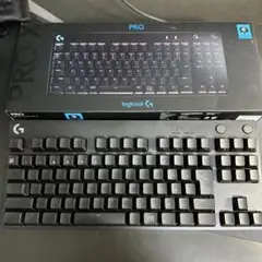 【美品】LogicoolPROX ゲーミングキーボード G-PKB-002 青軸