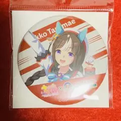 【新品未開封】ウマ娘競馬場コラボ　アニメイト　ホッコータルマエ　缶バッジ　1点