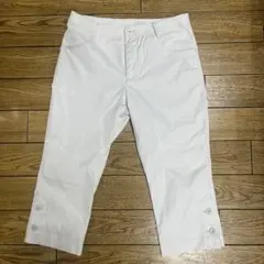 美品【ルコック】ＧＯＬＦコレクション クロップドパンツ