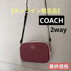 新品未使用】COACHカラーブロック限定品