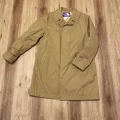 ビームス別注 65/35クロス ステンカラーコート PURPLE LABEL
