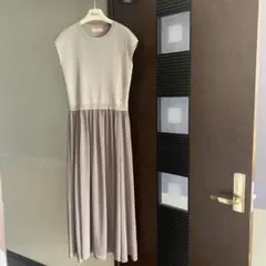 Chacott balance チュールワンピース　インナーキャミソール付きM