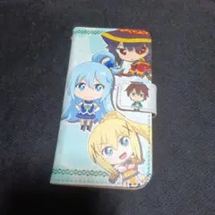 この素晴らしい世界に祝福を　iPhoneケース　アクア、めぐみん、ダクネス