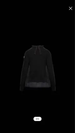 新品タグ付き★MONCLER★モンクレールプライムリボンセーター★ブラック
