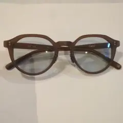 Casu Lea 118 ブラウンラウンドメガネ