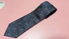 ハローキティ ネクタイ　ネイビー