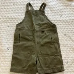 COMME CA ISM オーバーオール 95サイズ オリーブ