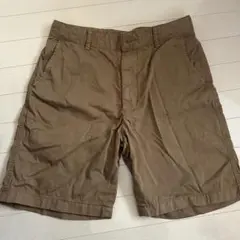 ユニクロ ハーフパンツ チノパン ブラウン メンズ