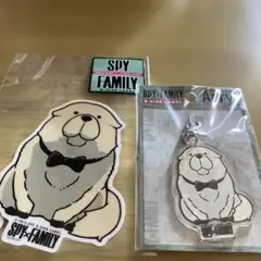 SPY×FAMILY 犬キャラクター ステッカー&チャームセット