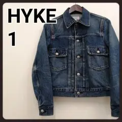 ハイク デニムジャケット 1 Gジャン HYKE タイプ2 レディース