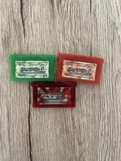 ゲームボーイアドバンス ソフト 3本セット
