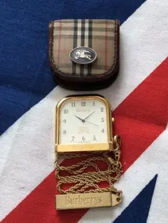 ビンテージ　パール　バーバリーズ ネックレス　Burberry 時計 350621421_1.jpg