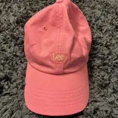 Lee キャップ　サーモンピンク　希少